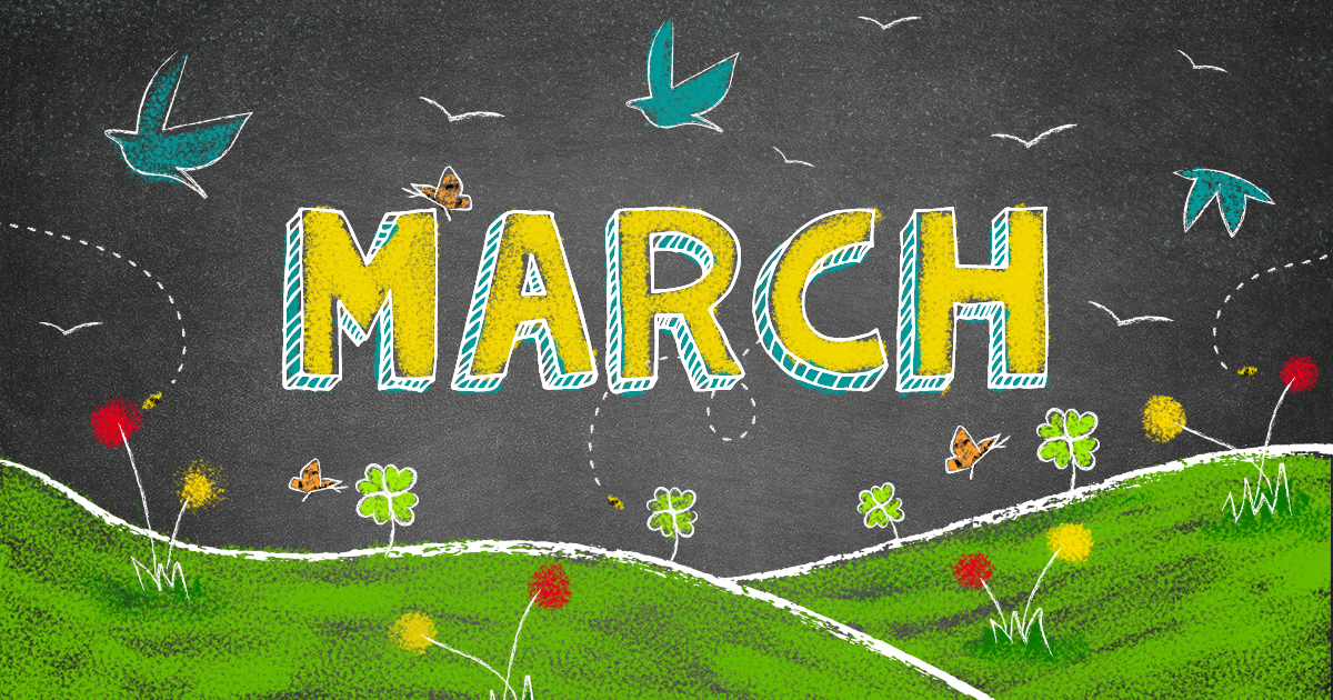MArch newlster banner