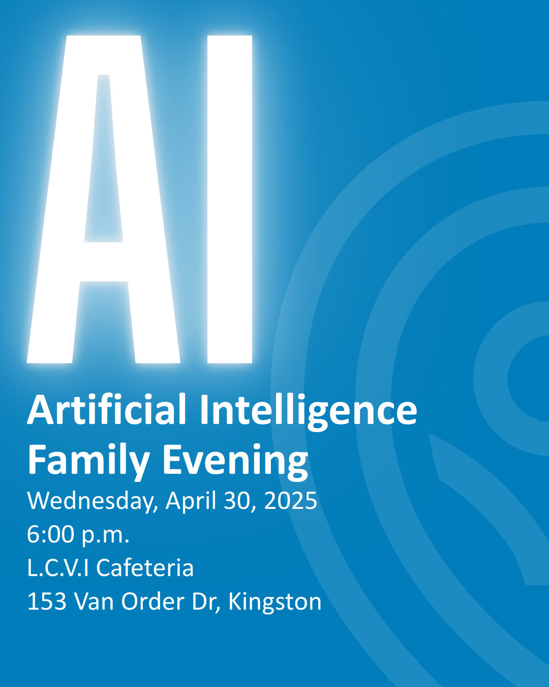 Artificial Intelligence Family Evening