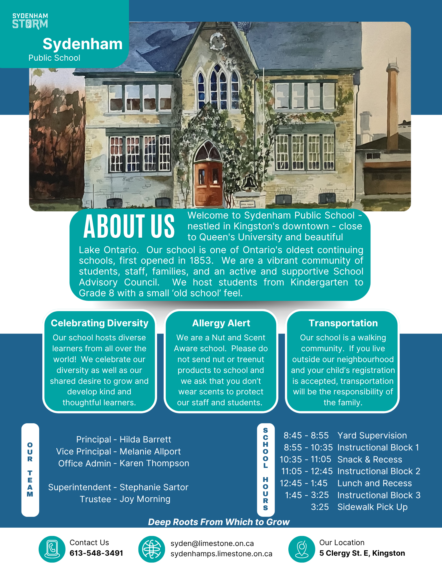 Sydenham Public School Flyer