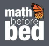 Math before bed